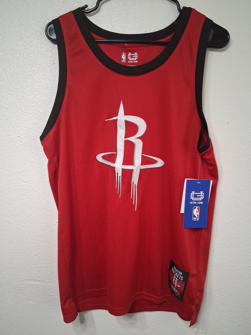 NWT'S Houston Rockets K.DURANT Red Mens Jersey Size Medium